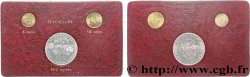 SEYCHELLES Lot 5 cents, 10 cents, 100 rupees Journée mondiale de l’alimentation 1981 Llantrisant
