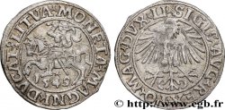 LIVONIE - GRAND DUCHÉ DE LITUANIE - SIGISMOND II VASA Demi-gros 1549 