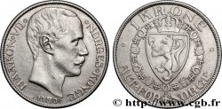NORVÈGE 1 Krone Haakon VII 1908 Konsberg