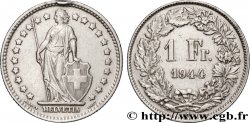 SUISSE 1 Franc Helvetia 1944 Berne TTB+ 