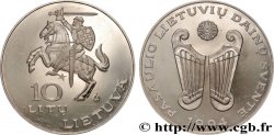 LITUANIE 10 Litu Proof Festival Mondial de la Chanson Lituanienne 1994 Vilnius