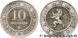BELGIUM 10 Centimes Léopold Ier 1862 Bruxzlles