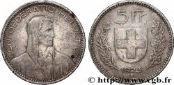 SUISSE 5 Francs Berger 1923 Berne