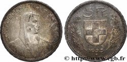 SUISSE 5 Francs Berger 1923 Berne