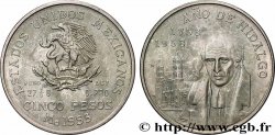 MEXIQUE 5 Pesos Bicentenaire de la naissance d’Hidalgo 1953 Mexico