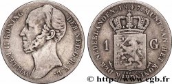 PAYS-BAS 1 Gulden Guillaume II 1847 Utrecht