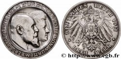 ALLEMAGNE - WURTEMBERG 3 Mark Guillaume II et Charlotte 1911 Stuttgart