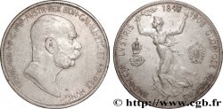 AUTRICHE 5 Corona 60e anniversaire du règne de François-Joseph Ier  1908 