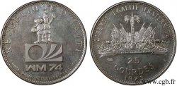 HAÏTI 25 Gourdes Coupe du Monde de Football 1974 1973 Paris - A SUP 