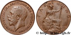 ROYAUME-UNI 1 Farthing Georges V 1924 Londres