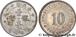 CHINA 10 Cents Province de Kwangtung  an 11 de la République (1922) 