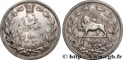 IRAN 5000 Dinars (5 Kran) frappe pour Muzaffar al-Din Shah AH 1320 (1902) 