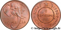 SOMALIA ITALIANA 1 Centisimo éléphant 1950 Rome