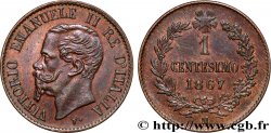 ITALY 1 Centesimo Victor Emmanuel II 1867 Milan