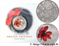 AFRIQUE DU SUD 5 Rand Proof Tritonia Orange 2018 Prétoria
