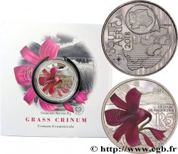 AFRIQUE DU SUD 5 Rand Proof Crinum Herbeux 2018 Prétoria