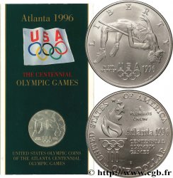 ÉTATS-UNIS D AMÉRIQUE 1 Dollar Jeux Olympiques d’Atlanta 1996 - Saut en hauteur 1996 Denver FDC 