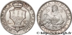 SAN MARINO 10 Lire  1935 Rome fVZ 