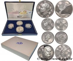 LOTS DE MONNAIES DU MONDE Coffret 50e anniversaire des Nations Unies 1995 