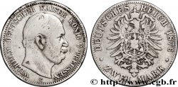 ALLEMAGNE - PRUSSE 2 Mark Guillaume Ier 1876 Francfort