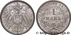 GERMANY 1 Mark Empire aigle impérial 2e type 1909 Karlsruhe 