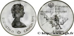 CANADá
 5 Dollars Proof JO Montréal 1976 lancer du javelot 1975 