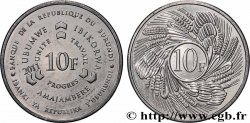 BURUNDI 10 Francs 2011 