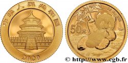 OR, PALLADIUM ET PLATINE INVESTISSEMENT 50 Yuan Proof Panda 2020 