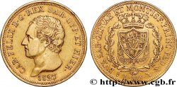 OR, PALLADIUM ET PLATINE INVESTISSEMENT 80 Lire  1827 Turin