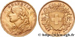 OR, PALLADIUM ET PLATINE INVESTISSEMENT 20 Francs or  Vreneli  1947 Berne