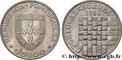 PORTUGAL 25 Escudos admission dans la Communauté Européenne 1986 Lisbonne
