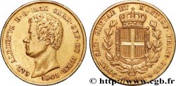 OR, PALLADIUM ET PLATINE INVESTISSEMENT 20 Lire Charles-Albert 1841 Gênes