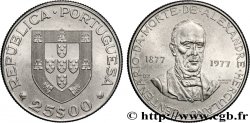 PORTUGAL 25 Escudos centenaire de la mort de l’écrivain Alexandre Herculano 1977 Lisbonne