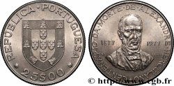 PORTUGAL 25 Escudos centenaire de la mort de l’écrivain Alexandre Herculano 1977 Lisbonne