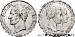 BELGIQUE 5 Francs mariage du Duc et de la Duchesse de Brabant 1853  SUP 