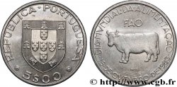 PORTUGAL 5 Escudos FAO Journée Internationale de l’Alimentation : emblème / vache 1983 Lisbonne