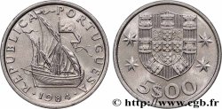 PORTUGAL 5 Escudos 1984 Lisbonne