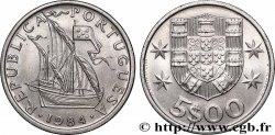 PORTUGAL 5 Escudos 1984 Lisbonne
