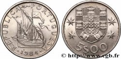PORTUGAL 5 Escudos 1984 Lisbonne