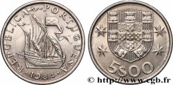 PORTUGAL 5 Escudos 1984 Lisbonne