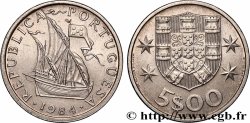 PORTUGAL 5 Escudos 1984 Lisbonne