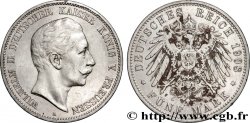 GERMANY - PRUSSIA 5 Mark Guillaume II 1908 Berlin