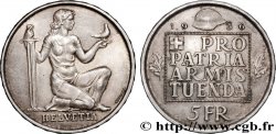 SVIZZERA  5 Francs fond pour l’armement 1936 Berne q.SPL 