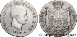 ITALY - KINGDOM OF ITALY - NAPOLEON I 5 Lire 1810 Bologne