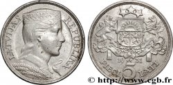 LATVIA 5 Lati 1931 