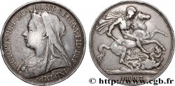 UNITED KINGDOM 1 Crown Victoria “old Head” 1897 
