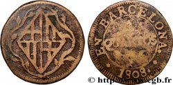 SPAIN - BARCELONA 4 Quartos 1808 