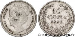 NETHERLANDS 10 Cents Reine Wilhelmine 1898 Utrecht