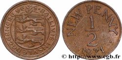 GUERNESEY 1/2 New Penny 1971 Londres