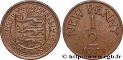 GUERNSEY 1/2 New Penny 1971 Londres